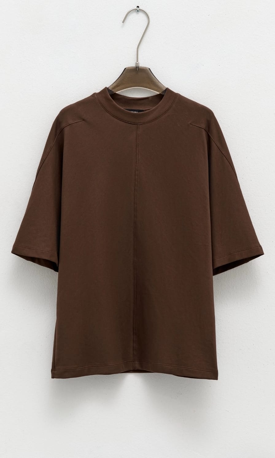 TEESHIRT BASIC LUMI MARRON