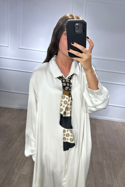 שמלה Miami White