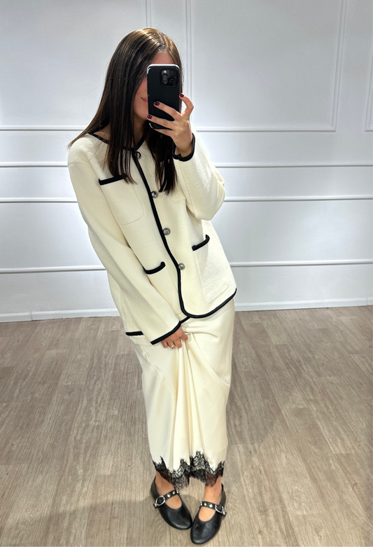 Gilet Écru