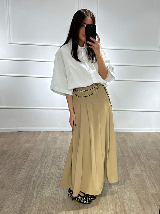 Chemise manche trois quarts