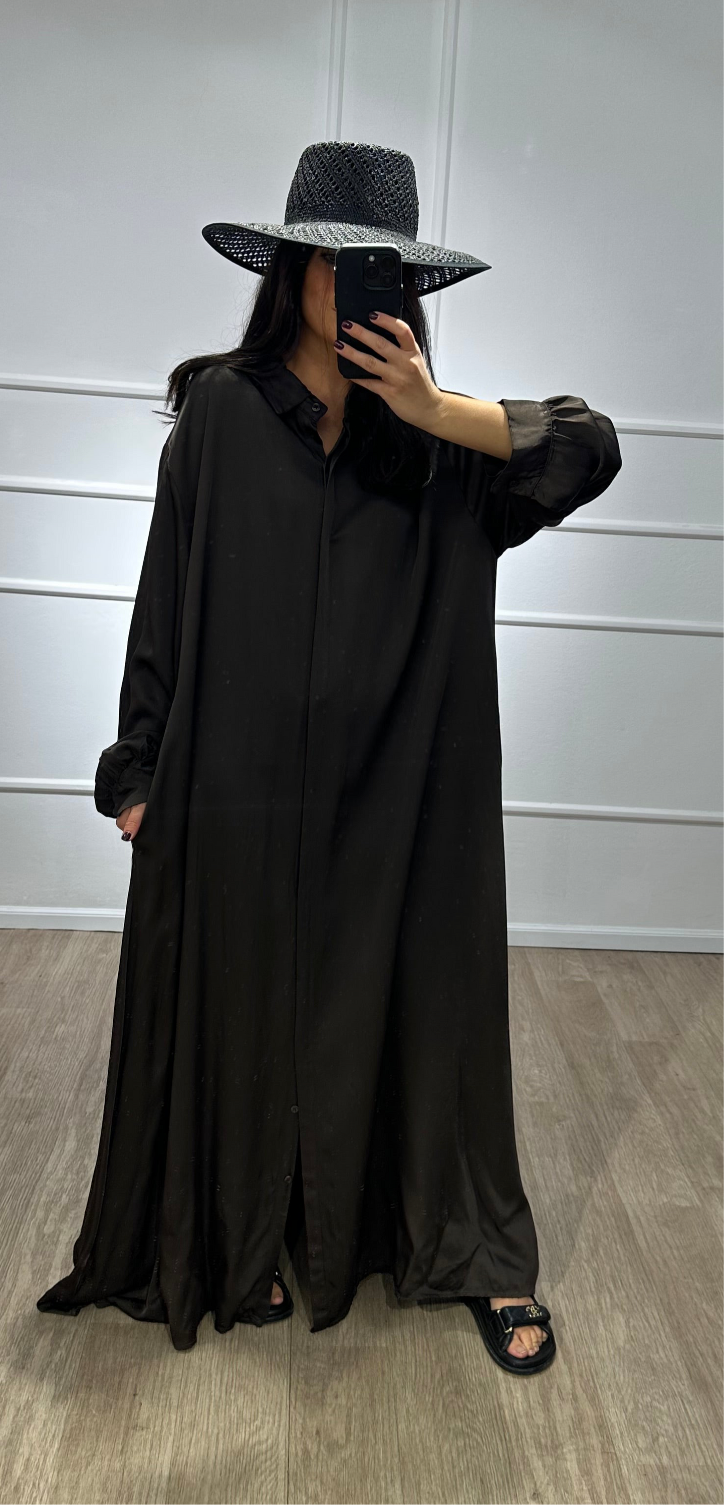 ROBE MAIMI MARRON