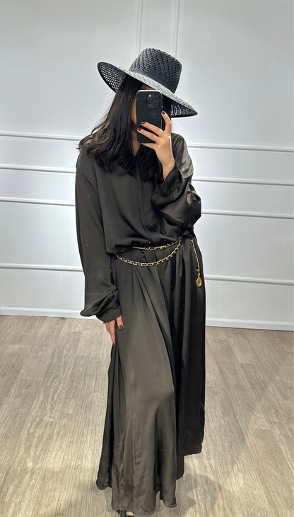 ROBE MAIMI MARRON