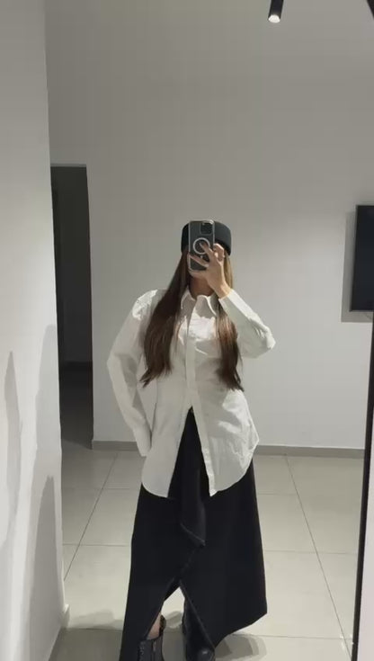 חצאית אי סימטרית new black