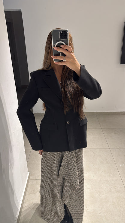 חצאית אי סימטרית Tweed