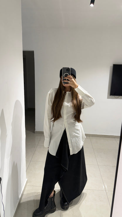 חצאית אי סימטרית new black